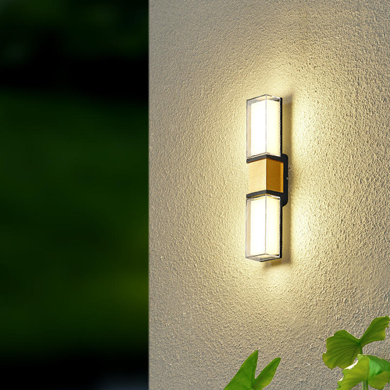 9W 10W Applique Murale Extérieure LED Étanche IP65 Bande D'aluminium Éclairage Intérieur Et Extérieur Décoration Jardin Porche Luminaires 85-265v