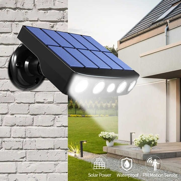 Nouveau Type Inductif Surveillance Solaire Applique Extérieure Étanche Villa Cour Lampe Extérieure Jardin Clôture Escalier Marche Lampe