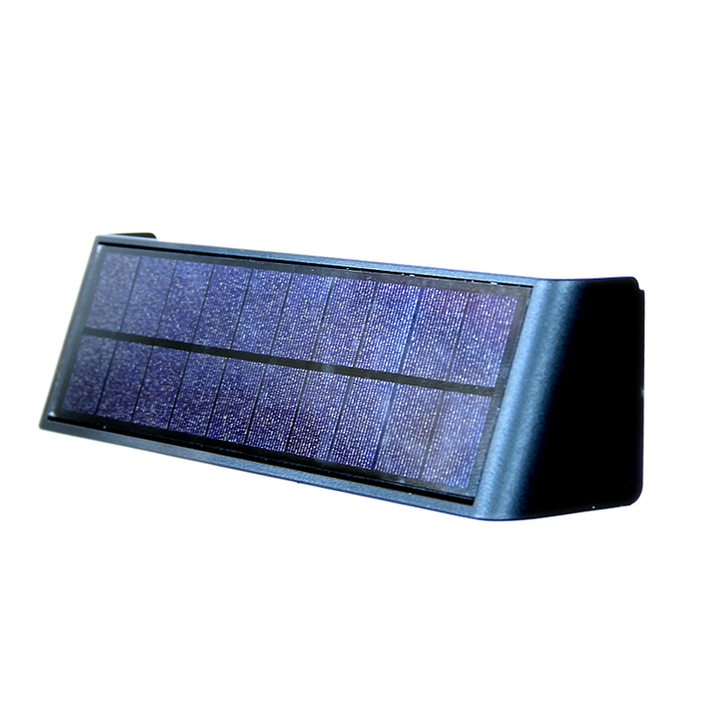 Lampe LED Solaire Applique Murale Extérieure Porche Jardin Étanche Applique Murale Haut Et Bas Lumineux