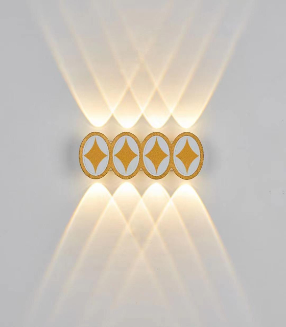 Applique murale LED IP65 extérieur étanche jardin intérieur applique murale pour décor à la maison chambre couloir