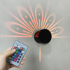 Nouveau 3W RGB avec contrôleur à distance tactile coloré appliques nordiques éclairage pour fête maison chambre