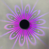 Nouvelle lampe de paon applique murale Led appliques RGB éclairage décoration lampe lumière intérieure