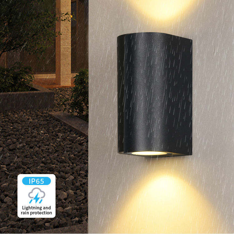 Imperméable à l'eau de montage vers le bas de l'applique extérieure de la lumière du jardin, grande LED murale extérieure