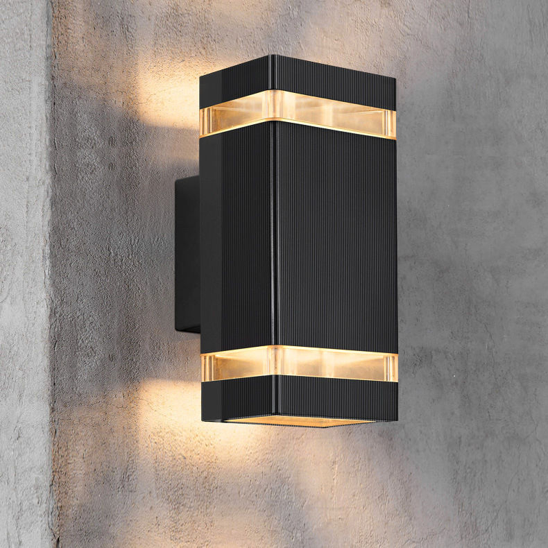 Applique murale LED extérieure étanche Style nordique moderne lampes murales intérieures salon porche lampe de jardin 9W 18W 110V 220V 230V