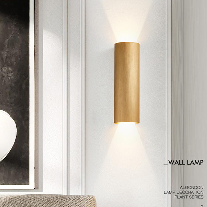 Nouvelles lampes murales Led lumière linéaire haut et bas corps lumineux lampe article Style d'éclairage bureau moderne Rohs matériel Epistar flux d'entrée