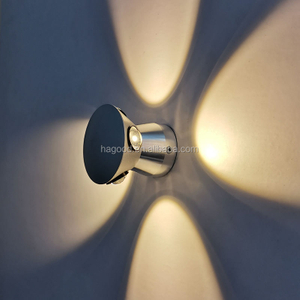 2023 Nouvelle Lumière Encastrée En Aluminium IP65 Led Applique Murale D'escalier 3w Intérieur Extérieur Noir Lumineux Blanc Corps Lampe Puissance Article Puce D'éclairage