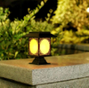 5LED lampe de cour solaire lampe de sol de pelouse lampe solaire de jardin treillis de jardin extérieur décoration de lumière de chambre antique style américain 