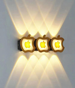 2W 4W 8W extérieur étanche applique Villa intérieur 85-265V jardin mur extérieur cour pomme motif lampe lampe décorative