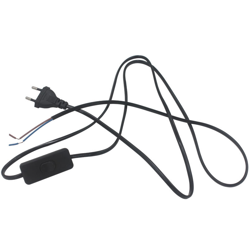 EU US UK E27 cordon d'alimentation ampoule support de Base câble d'extension lampe à LED fil interrupteur prise électrique convertisseurs de prise 110v 220v