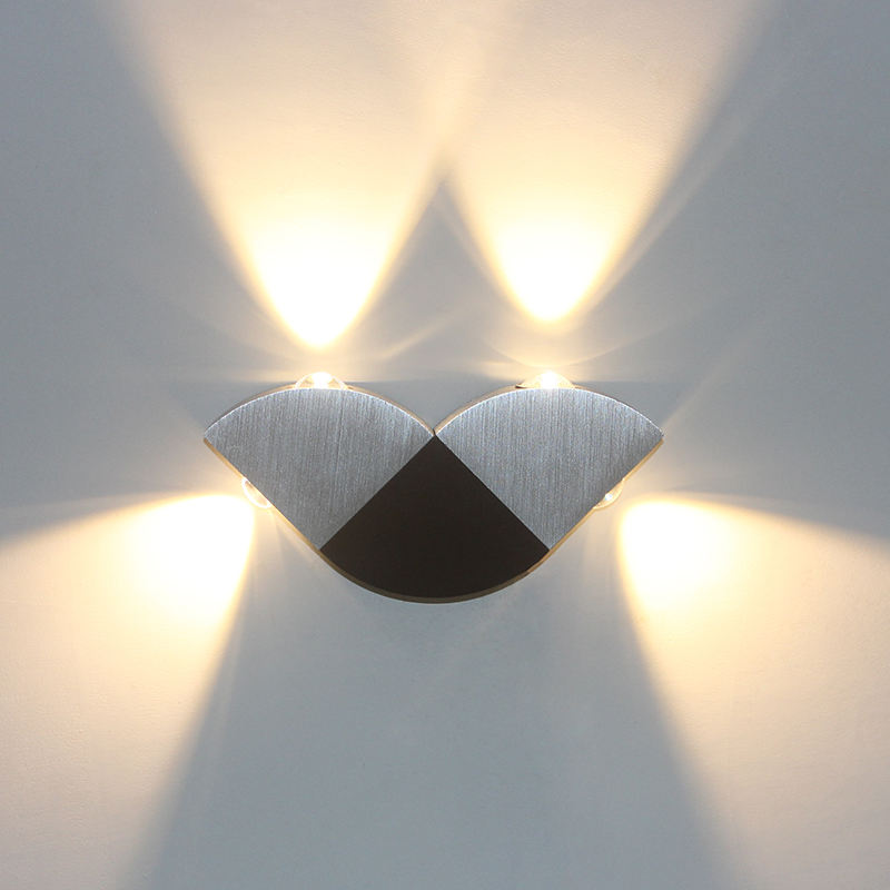 4W mur LED applique applique éclairage coloré mural décoration intérieure lumière pour Loft salle de bain salon éclairage à la maison 