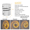 Top vente 3W AC85 ~ 265V aluminium mural décoration intérieure lampe RGB LED veilleuse avec contrôleur LED applique murale moderne