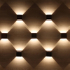 Offre spéciale 6W COB LED Downlight Wandlamp support mural lumière LED intérieure haut bas support mural applique lampes