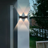 4W Hagood nouvelle applique murale barbe étanche IP65 éclairage extérieur haut et bas applique murale LED moderne