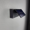 Extérieur solaire alimenté mur télécommande lampadaire lampes solaires Dark Sensation porche rue Garage jardin 3 Modes mouvement