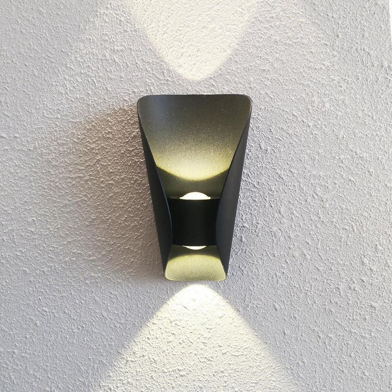 Applique murale extérieure étanche 6W 10W LED Source haut et bas éclairage moderne minimaliste intérieur ingénierie porche jardin lumière