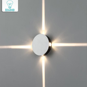Nouveau moderne créatif rond croix étoile lumière loft led applique intérieure éclairage applique