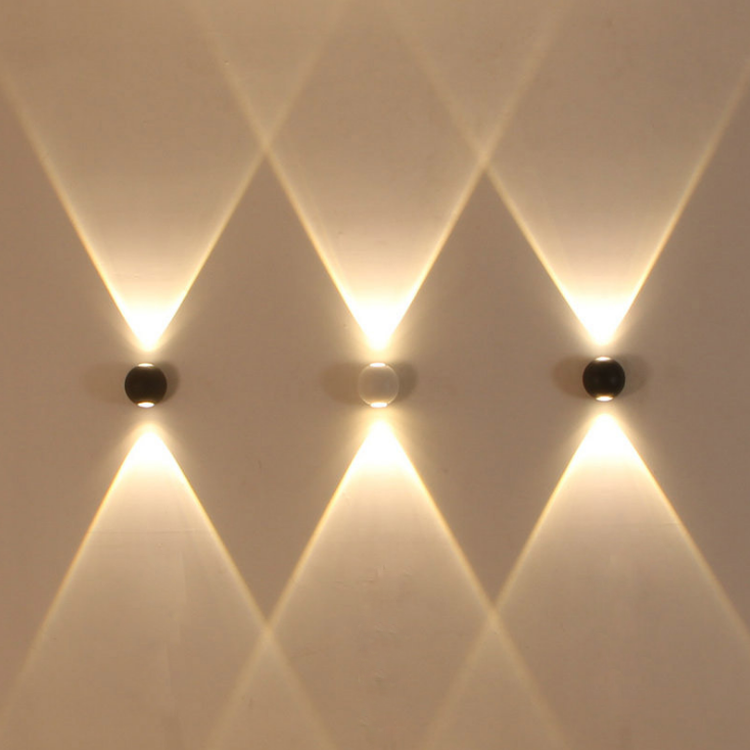 Applique murale LED étanche extérieure de haute qualité montée vers le bas avec performance