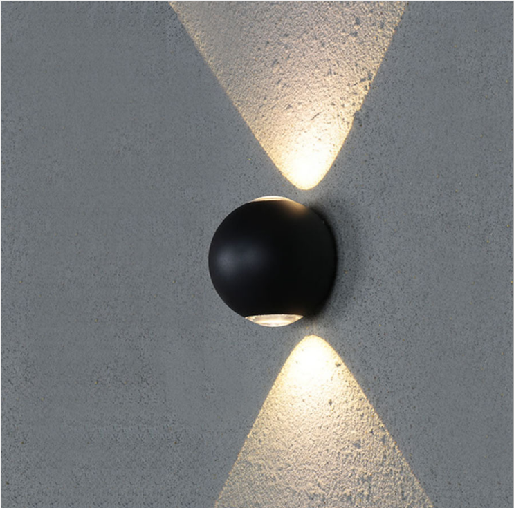 Moderne créatif extérieur étanche applique LED cour lampes porte lampe terrasse balcon jardin applique murale