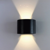 Conception de demi-cercle étanche led applique murale 6W éclairage extérieur avec luminaires à prix direct usine appliques lampe applique