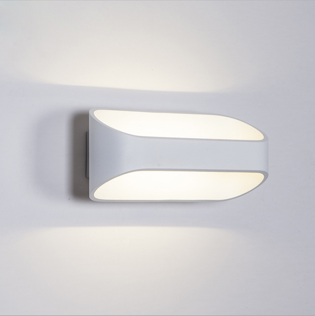 Nouvelle applique murale 5W RGB vers le bas lampe de baguette intérieure LED applique murale de fond pour la décoration de la maison et de l'hôtel
