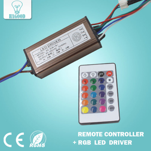 10-100W LED Driver AC85-265V DC25-38V Alimentation Étanche IP66 Led Transformateurs + RVB Télécommande pour Led Light DIY