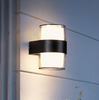 Nouveau Rond 6W Acrylique Étanche Led Mur Lampe Jardin Décoration Extérieure Porte D'entrée Éclairage Applique