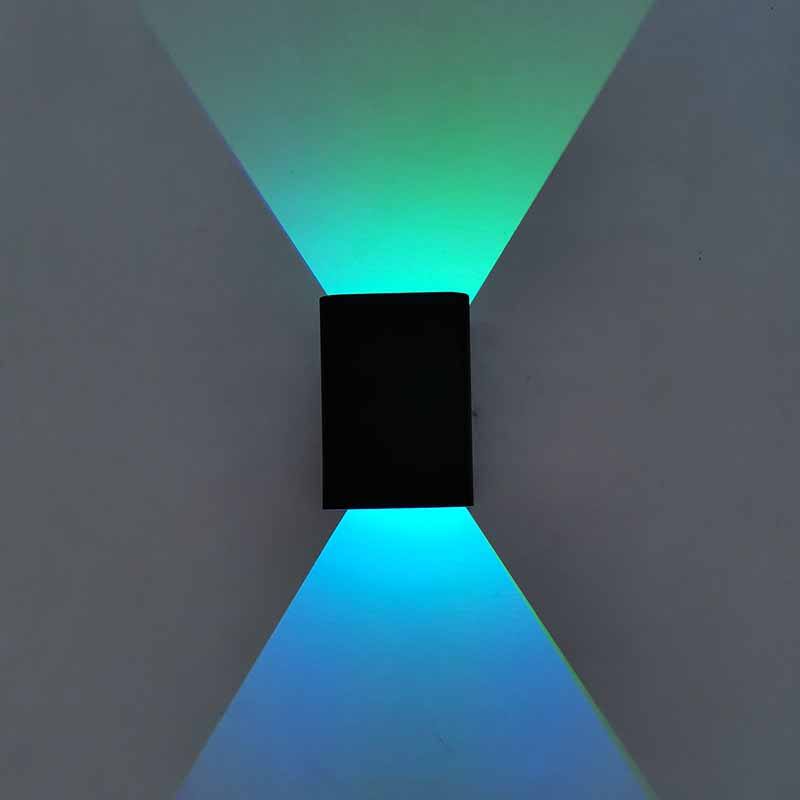 Économie d'énergie 5W coloré Spot lumière LED haute luminosité blanc chaud/blanc froid/RGB lumière alternative de support mural