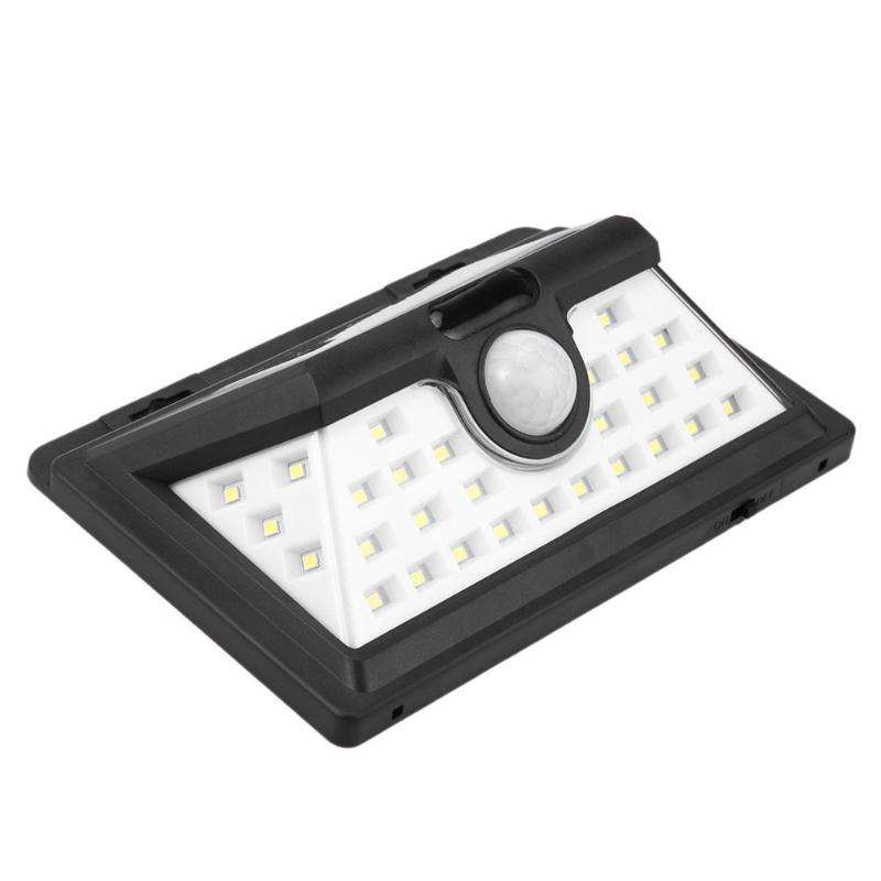 32 LED PIR capteur de mouvement solaire applique extérieure étanche jardin lumière d'urgence montage mural lumière solaire