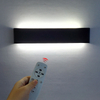 Moderne Minimaliste Dimmable En Aluminium Wandspot 2.4G RF Télécommande Lampe De Chevet Salle De Bains Smart LED Applique Murale