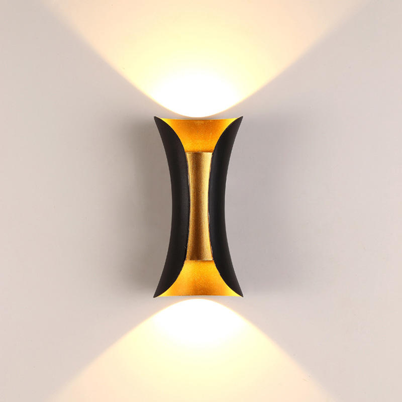 10 w nouvelle grande taille conception vacances décoration luxe extérieur intérieur étanche applique murale LED support lumière IP65
