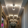 360 degrés extérieur fenêtre lumière cadre de porte lampes hôtel KTV couloir allée porche lumière luminaires extérieurs montage mural