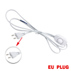 Gradateur de lumière cordon fil prise de commutation de lumière bouton de gradation de puissance interrupteur 1.8 m câble de ligne lampe à LED EU modèle de prise américaine