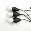 E27 support de lampe à dents complètes prise de fil de l'himalaya support de lampe de sel 317 interrupteur prise ue/US trois supports de lampe