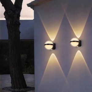 Applique murale en acrylique lumières led murales décoratives applique murale led lumières décoratives murales led forme de boule lumières de boule de lampe de mur transparente