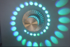 LED plafond poreux LED rvb plafonnier applique avec télécommande intérieur LED escalier applique murale AC85-265 cadeau de nouvel an