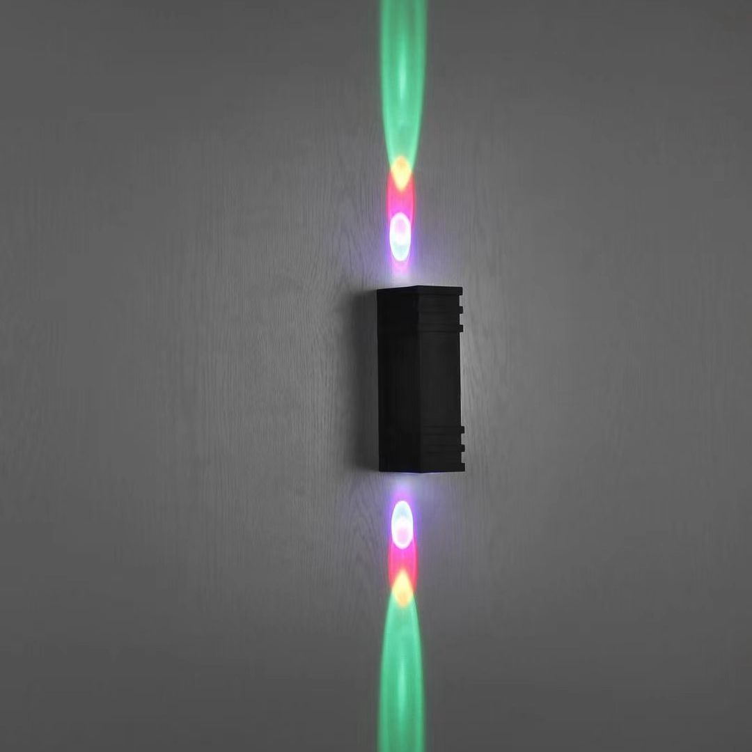 Minimalisme mur LED lampe plus moderne maison chambre décor chevet lecture lumière escalier fond noir salle de bain miroirs applique