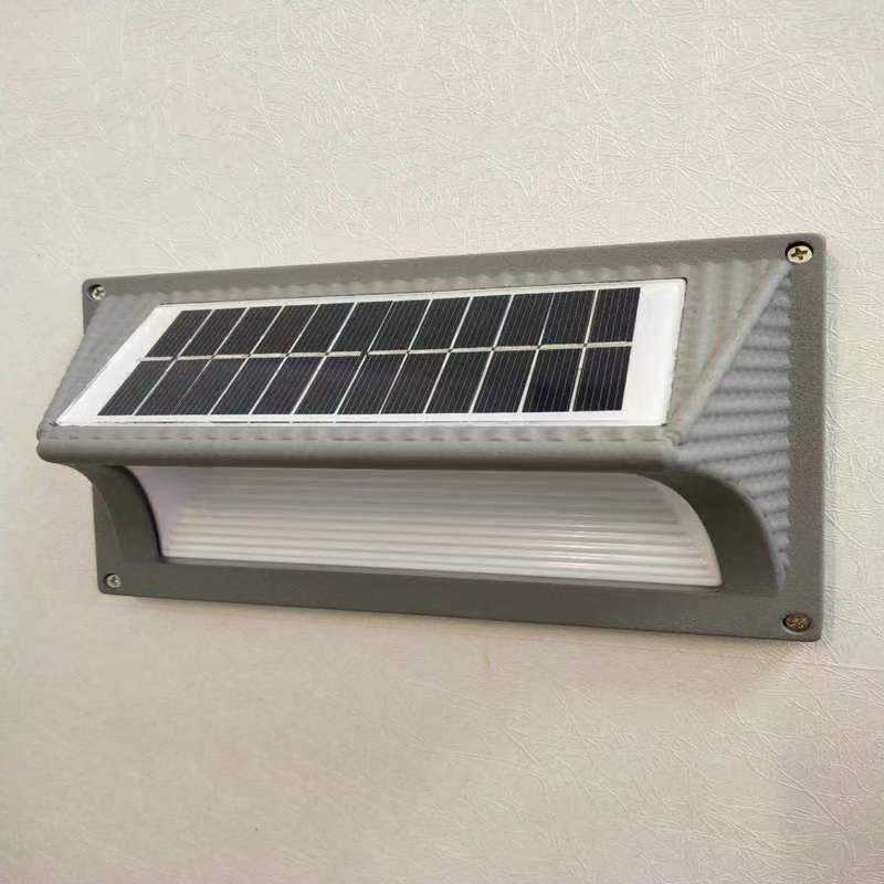 Éclairage de jardin solaire à LED éclairage de jardin solaire en aluminium vente directe d'usine de lampe solaire étanche sans fil fabriquée en Chine