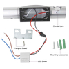 2x3W AC85-265V 360 Degrés Rotation Up Down Applique Murale Lecture Applique Intérieure pour Salon Salle De Lecture
