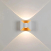 IP65 LED Applique Murale En Aluminium RVB Extérieur Étanche Clôture De Jardin Intérieur Mode Applique Murale Pour Chambre Chevet Salon Escaliers