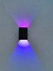 5W décoratif lumière LED moderne nouvelle petite poterie applique intérieure lampes de chevet veilleuse RGB avec télécommande