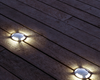 Lumière LED transmettant la lampe enterrée 1W extérieur étanche à la pluie intégré cour de jardin étape côté éclairage lampe de rez-de-chaussée