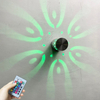 Applique murale en spirale Led télécommande colorée pour atmosphère de fond Club Bar KTV théâtre réception Villa décoration