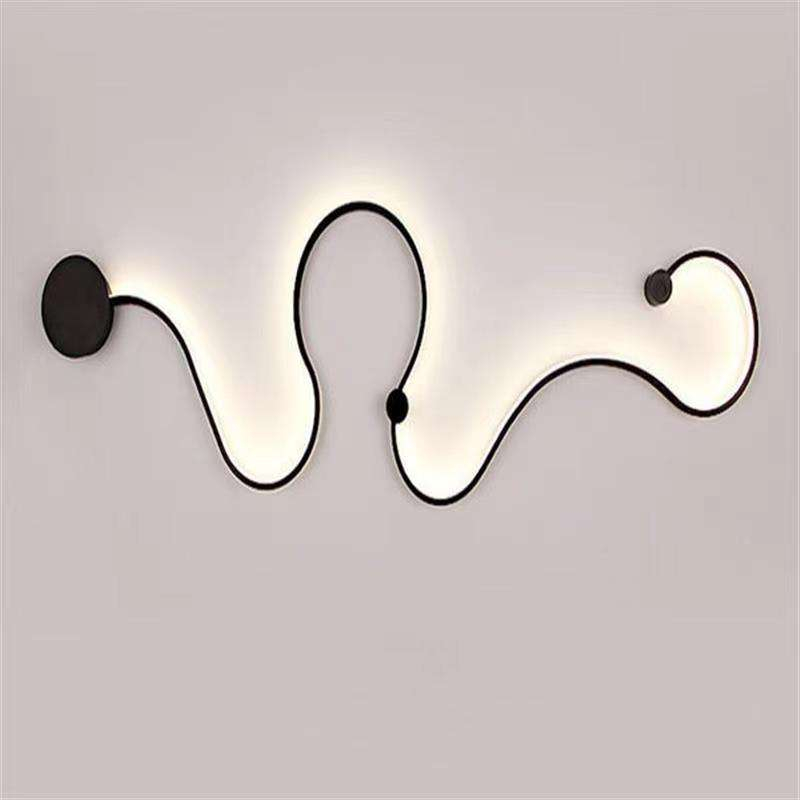 Applique minimaliste postmoderne nordique créatif led chambre chevet décoration applique salon couloir allée lampes