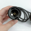 10 CM support de lampe + E27 lumière corps support de lampe bases de lampe avec interrupteur fil pour pendentif LED ampoule lampe à main support de douille