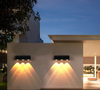 Moderne Simple extérieur étanche IP65 LED applique murale lampes de cour jardin applique murale prix usine