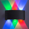 6W pas cher prix usine applique murale haut et bas veilleuse applique murale lumière pour 100% sécurité Style européen-américain