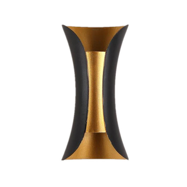 IP65 mur LED lampe extérieure étanche éclairage de jardin en aluminium AC86-265 intérieur chambre salon et escalier applique murale