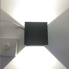 Nouveau Dimmable led wandlamp extérieur étanche ip65 cube applique murale 12w moderne mur LED lampes pour jardin