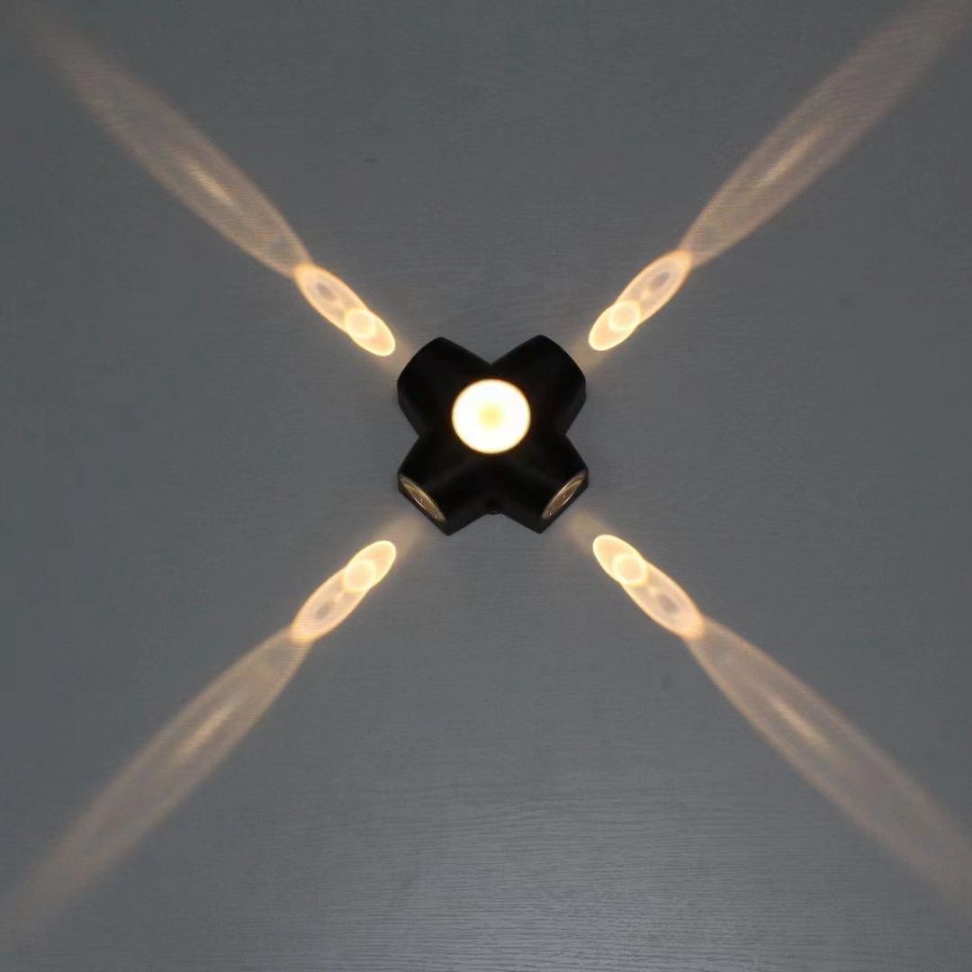 Applique murale d'extérieur à LED minimaliste montée en surface étanche IP65 85 ~ 265V applique murale minimaliste pour la lumière de porche de rue de chemin