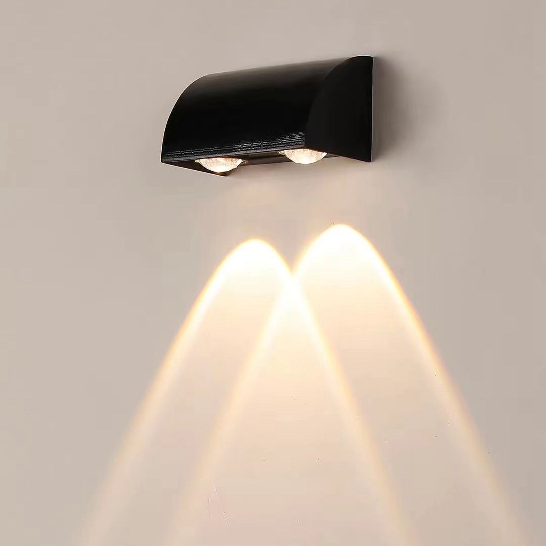 Moderne simple extérieur étanche LED applique cour lampes porte lampe terrasse balcon jardin applique murale prix usine